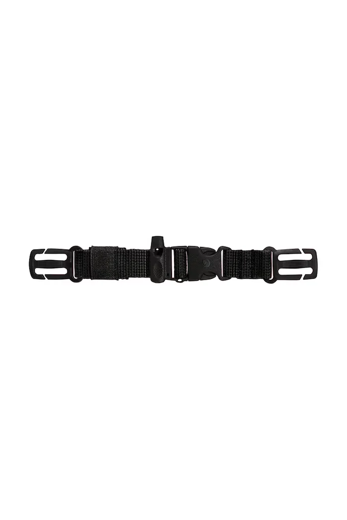 FjallRaven Колан за гърдите Kanken Chest Strap в черно малък размер с изчистен дизайн F23507