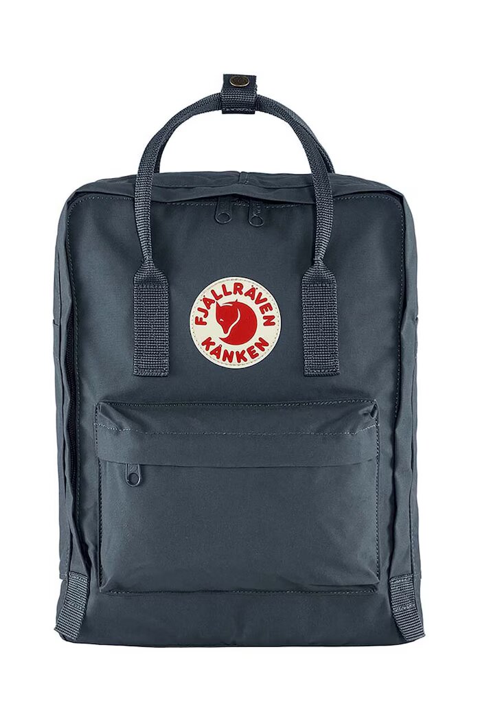 FjallRaven Раница F23510.560 Kanken в тъмносиньо голям размер с изчистен дизайн F23510