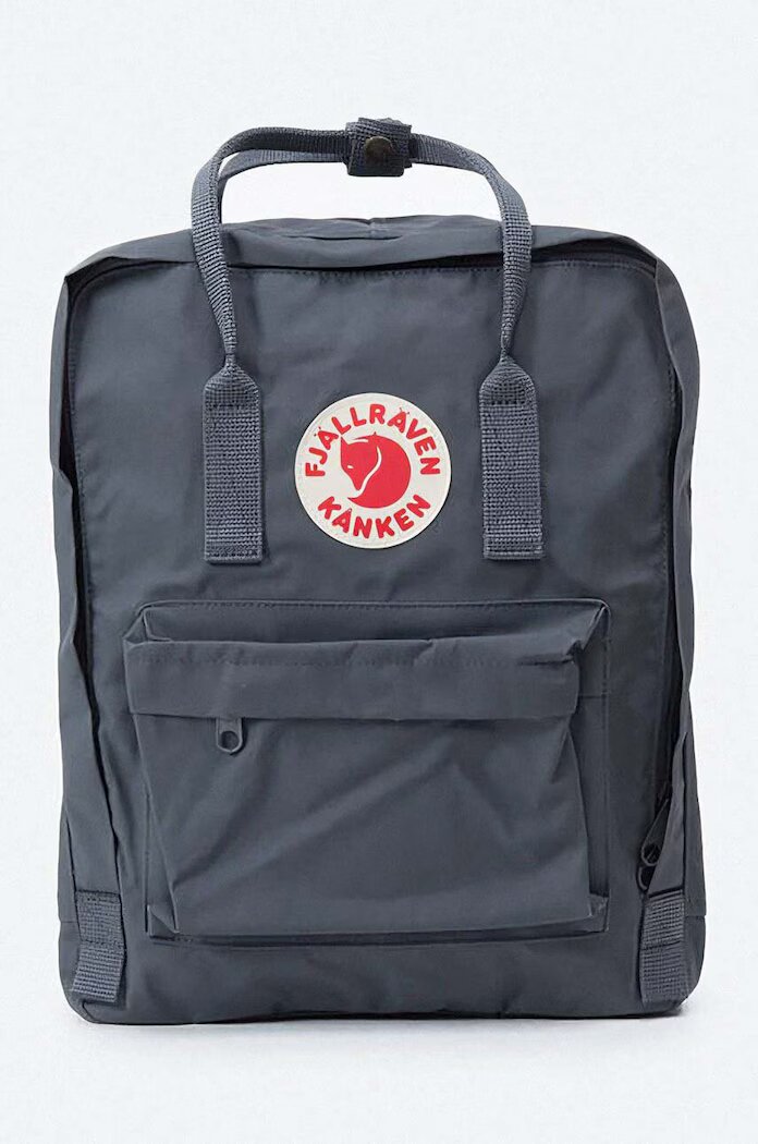 FjallRaven Раница Kanken F23510 46 в сиво голям размер с изчистен дизайн