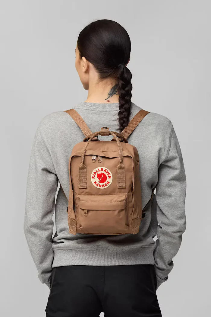 FjallRaven раница Kanken Mini розова F23561