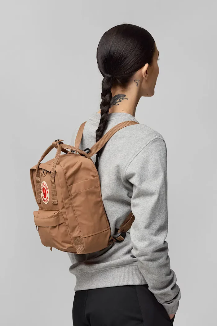 FjallRaven раница Kanken Mini розова F23561