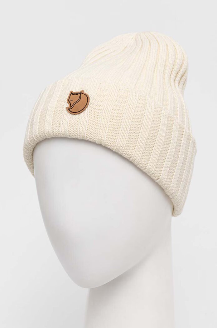 FjallRaven Шапка Byron в бяло от вълна