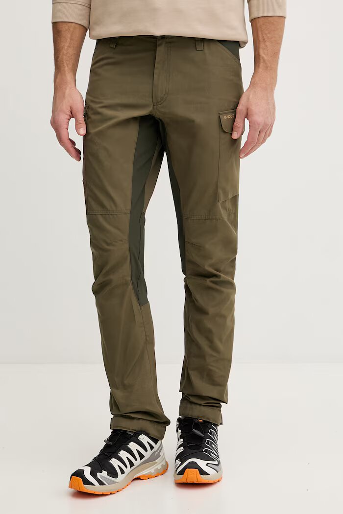 FjallRaven туристически панталон мъжки Kaipak зелен F86550