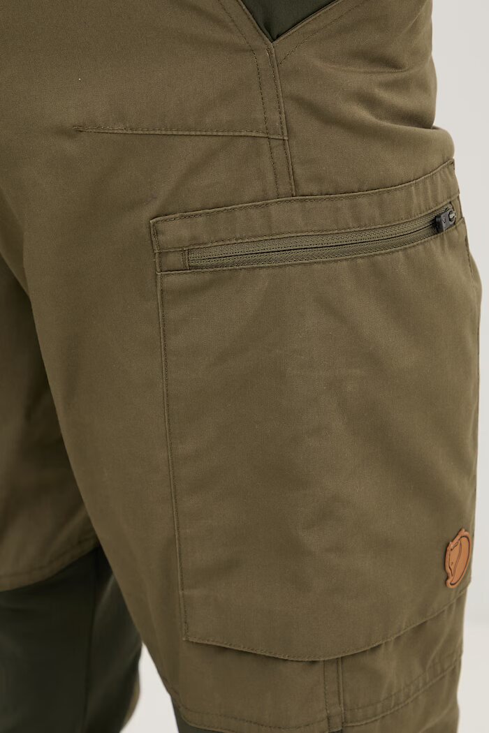 FjallRaven туристически панталон мъжки Kaipak зелен F86550