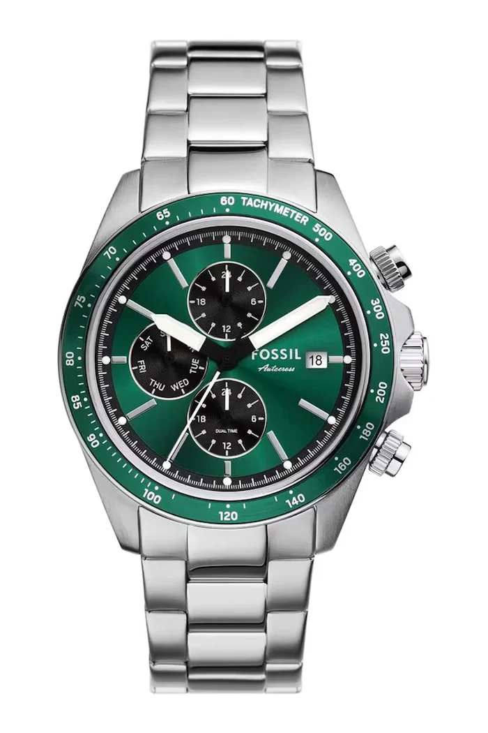 Fossil Часовник мъжки в сребристо FS6127