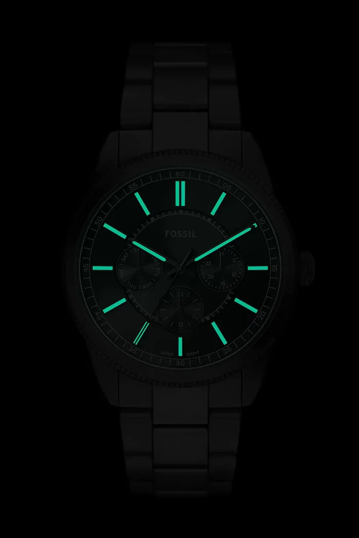 Fossil Часовник мъжки в сребристо FS6127