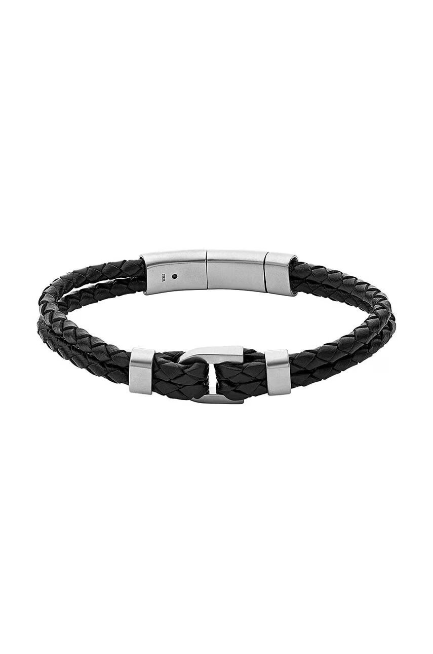 Fossil Кожена гривна