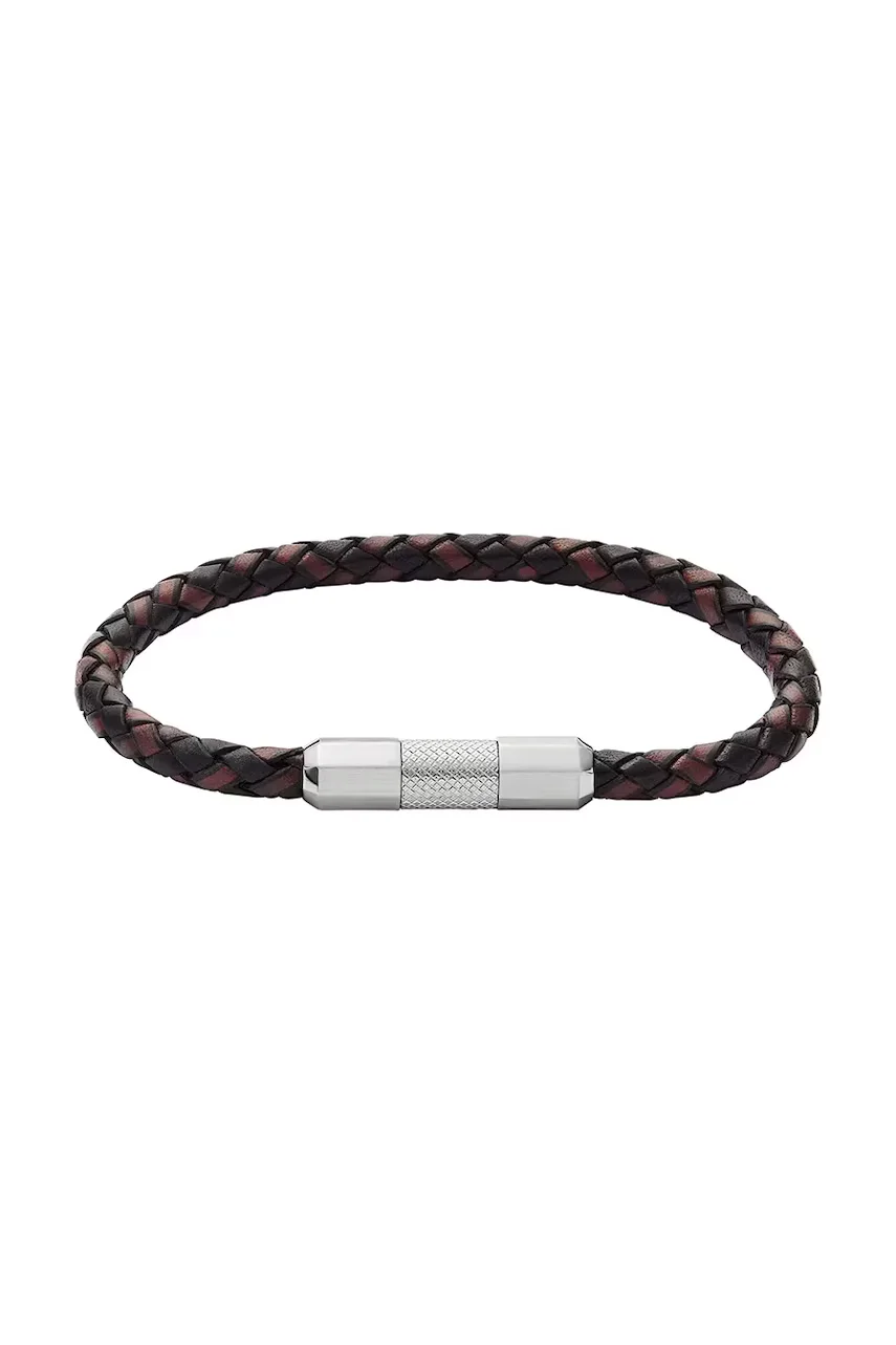 Fossil Кожена гривна