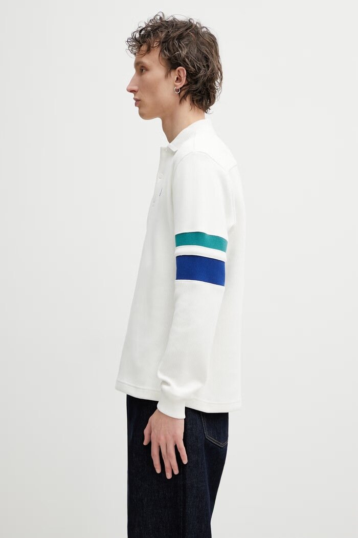 fred perry пуловер мъжки памучен бял M2416