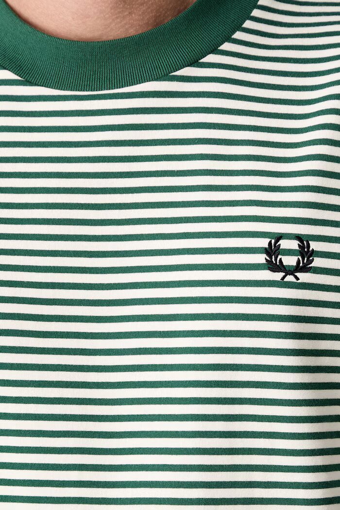 fred perry тениска мъжка от памук зелена M6581.Z18