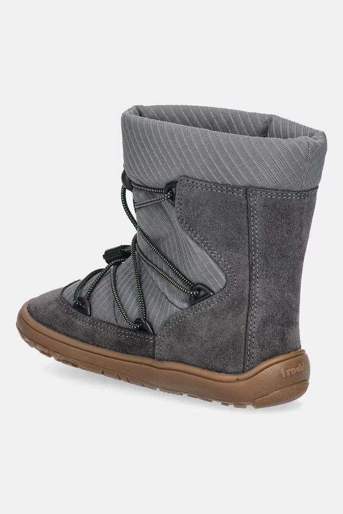 Froddo апрески за деца BAREFOOT TEX TRACK WOOL сиви G3160251