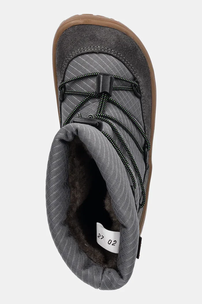 Froddo апрески за деца BAREFOOT TEX TRACK WOOL сиви G3160251
