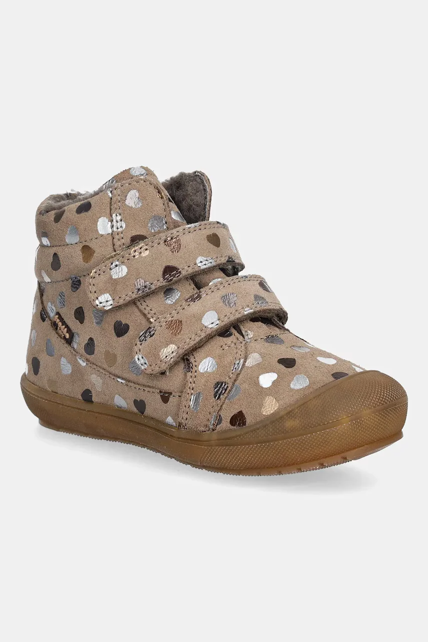 Froddo Детски кожени зимни обувки OLLIE WOOL TEX