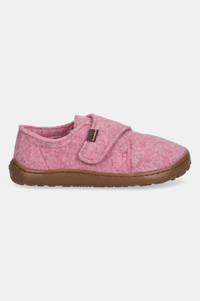 Froddo Детски пантофи BAREFOOT WOOLY в розово G1700420
