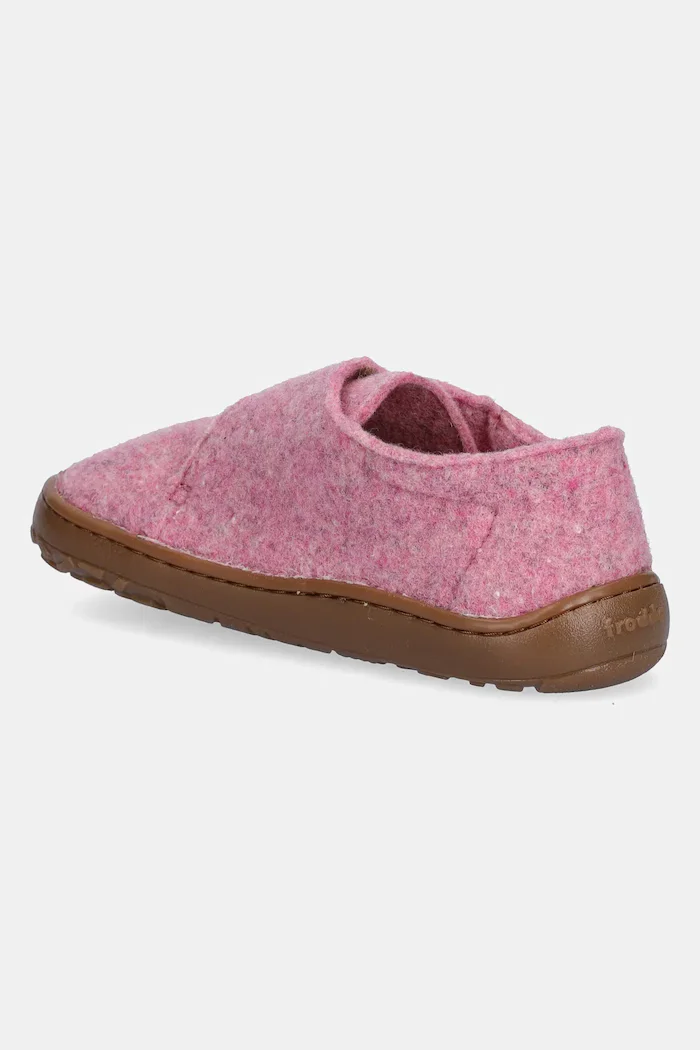 Froddo Детски пантофи BAREFOOT WOOLY в розово G1700420