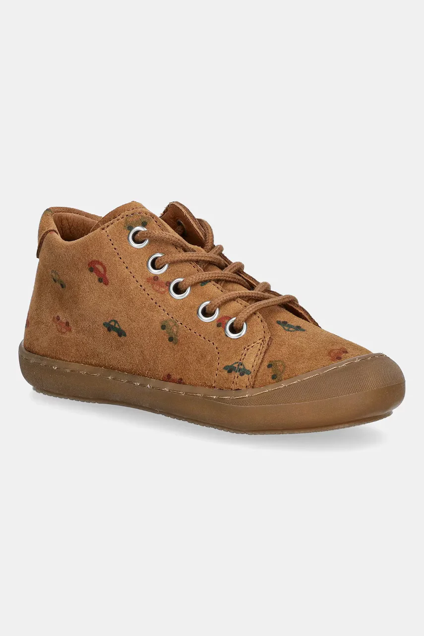 Froddo Детски половинки обувки от велур OLLIE S LACES