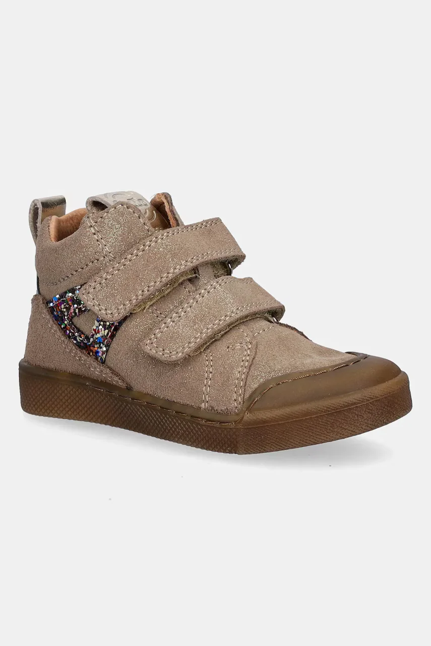 Froddo Детски половинки обувки от велур ROSARIO HIGH-TOP