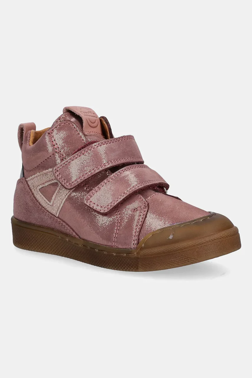 Froddo Детски половинки обувки от велур ROSARIO HIGH-TOP
