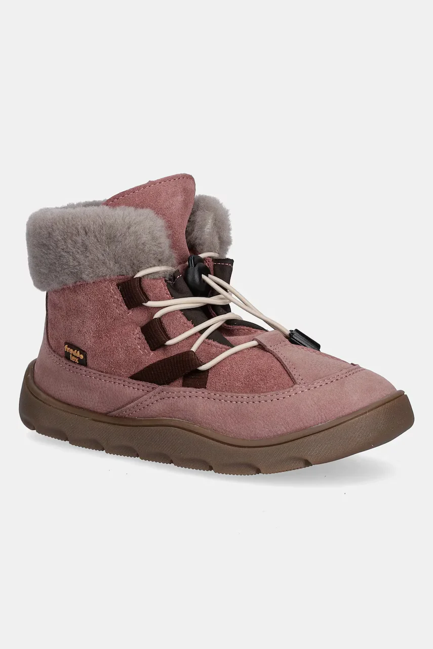 Froddo Детски велурени зимни обувки ZERU TEX COSY BAREFOOT