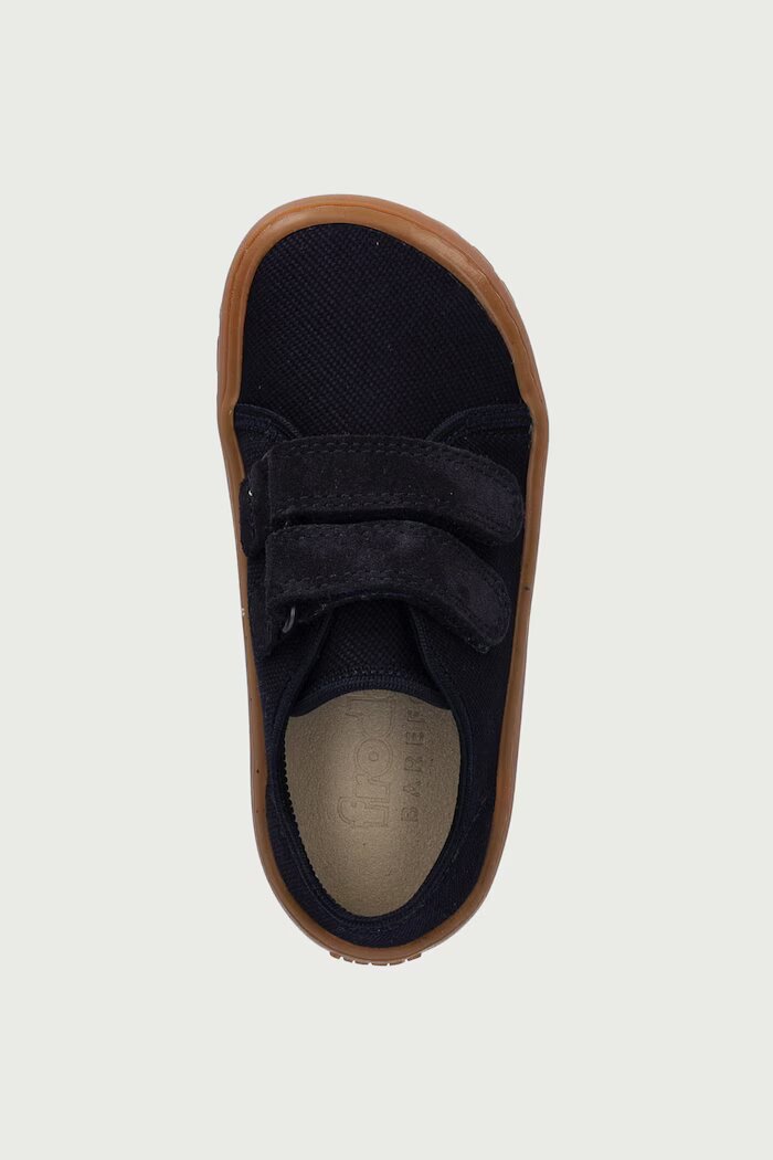 Froddo пантофи за деца BAREFOOT CANVAS тъмносини G1700440