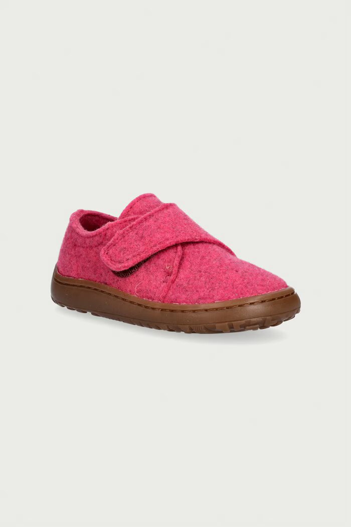Froddo пантофи за деца BAREFOOT WOOLY розови G1700420