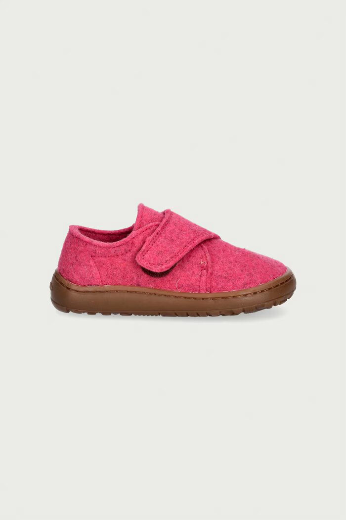 Froddo пантофи за деца BAREFOOT WOOLY розови G1700420