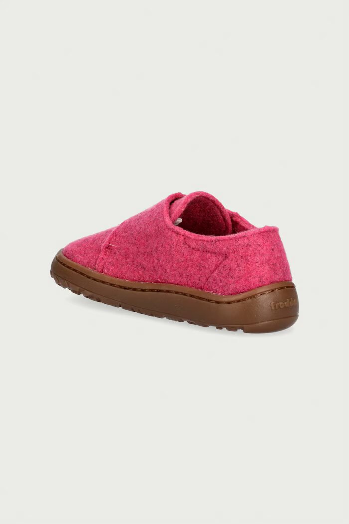 Froddo пантофи за деца BAREFOOT WOOLY розови G1700420