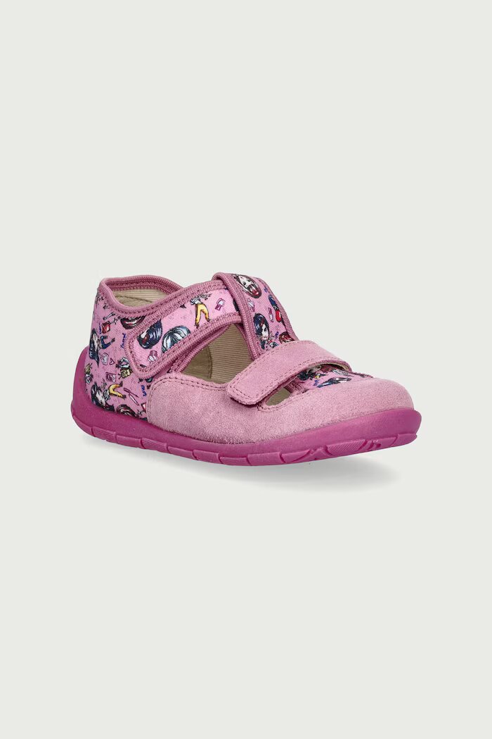 Froddo пантофи за деца CLASSIC SLIPPERS розови G1700412