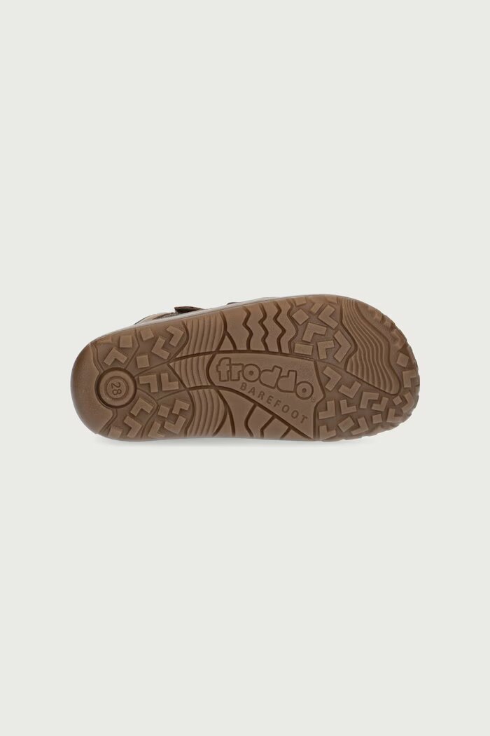 Froddo половинки обувки за деца BAREFOOT TEX AUTUMN кафяви G3110266