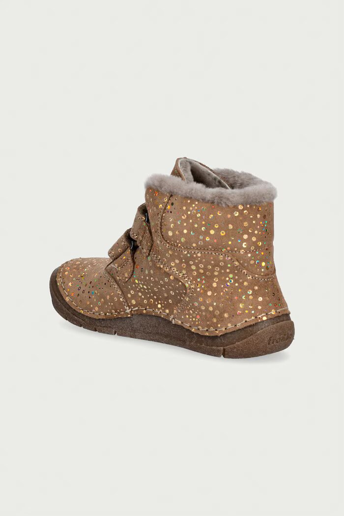 Froddo зимни обувки за деца от кожа PAIX UP WINTER кафяви G2110143