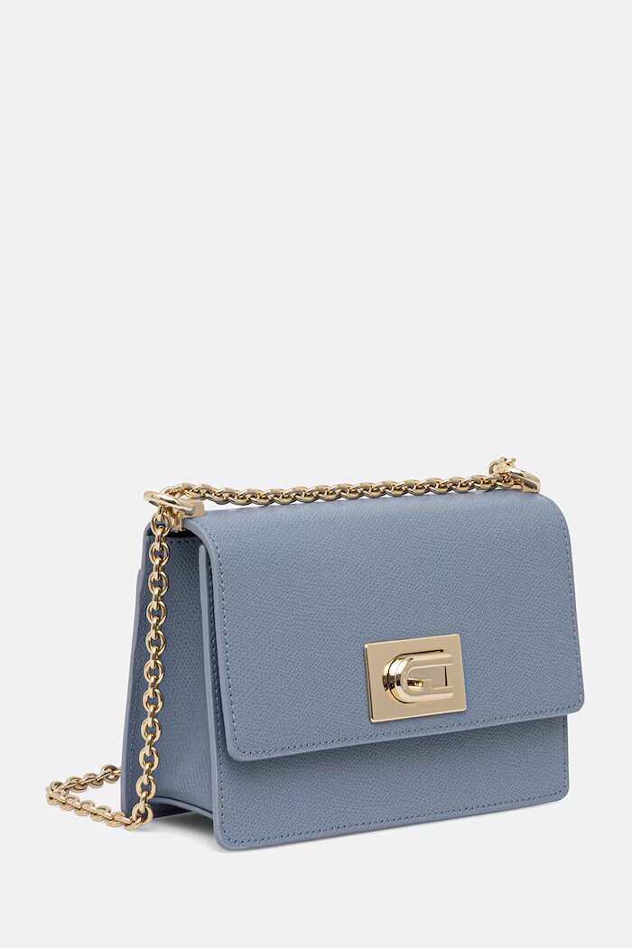 Furla чанта crossbody дамска от кожа 1927 Mini Crossbody 20 синя BAFKACO ARE000 2495S