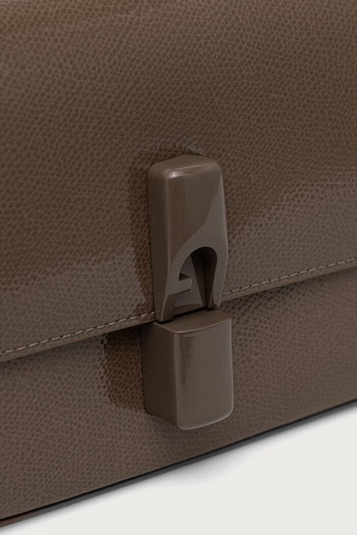 Furla чанта crossbody дамска от кожа Iride S кафява WB02206.BX4758.4903S