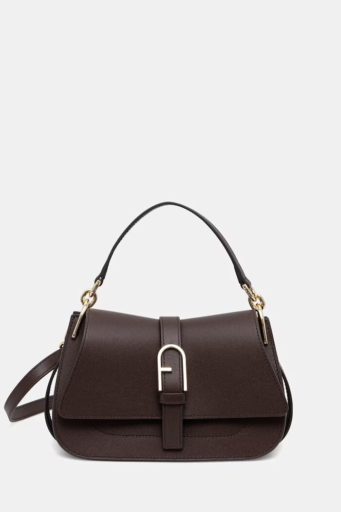 Furla чанта crossbody дамска от кожа кафява WB01032.BX2045.4284S