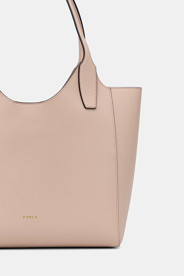 Furla чанта дамска от кожа Lea S Tote розова WB02036 ARE000 4655S