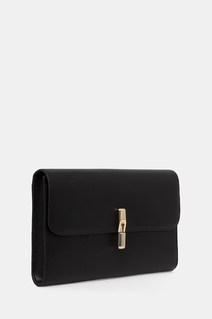 Furla клъч дамски от кожа черен WE00913 ARE000 O6000