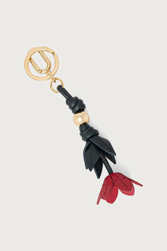 Furla ключодържател дамски от кожа Allegra Poppy Keyring WR00893.BX3175.2703S
