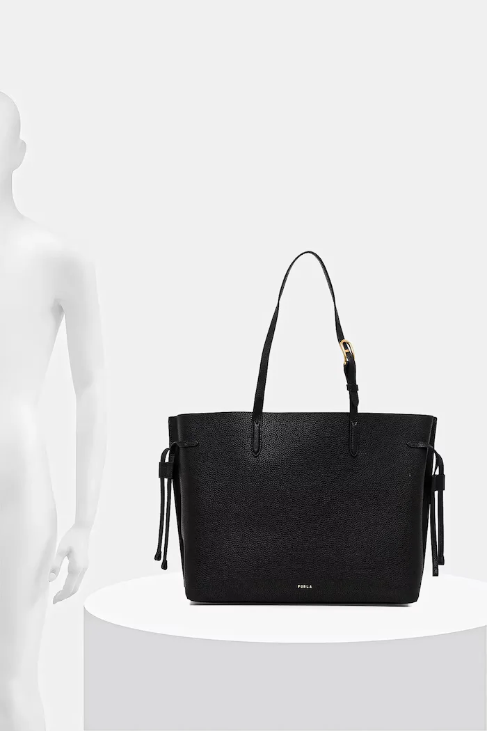 Furla Кожена чанта в черно WB02001 BX4329 3924S