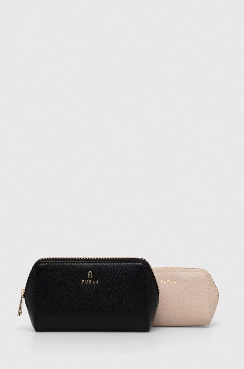 Furla Кожена козметична чанта (2 броя)