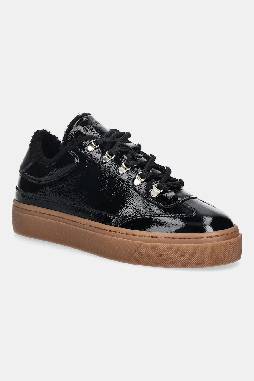 Furla Кожени маратонки Enjoy Lace-Up Sneaker