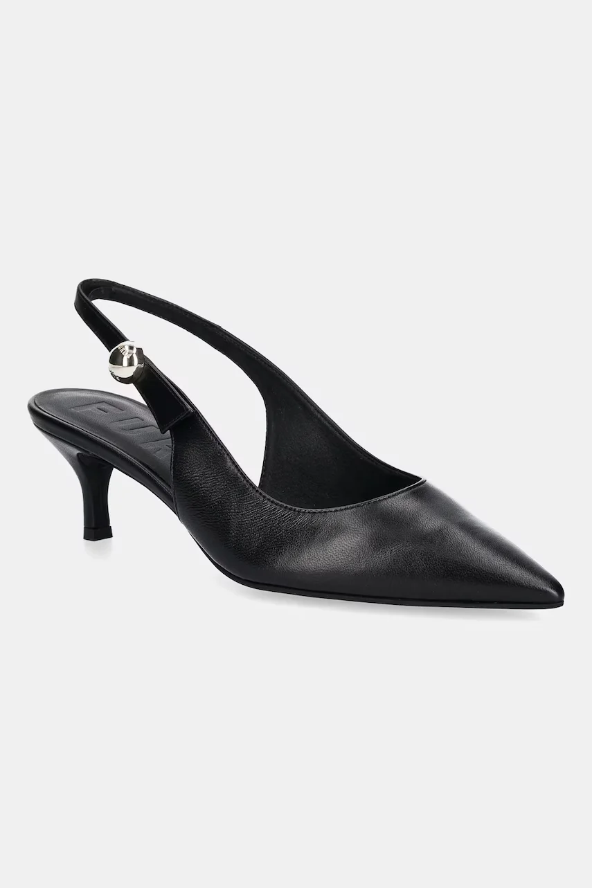 Furla Кожени обувки с тънък ток Sfera Slingback
