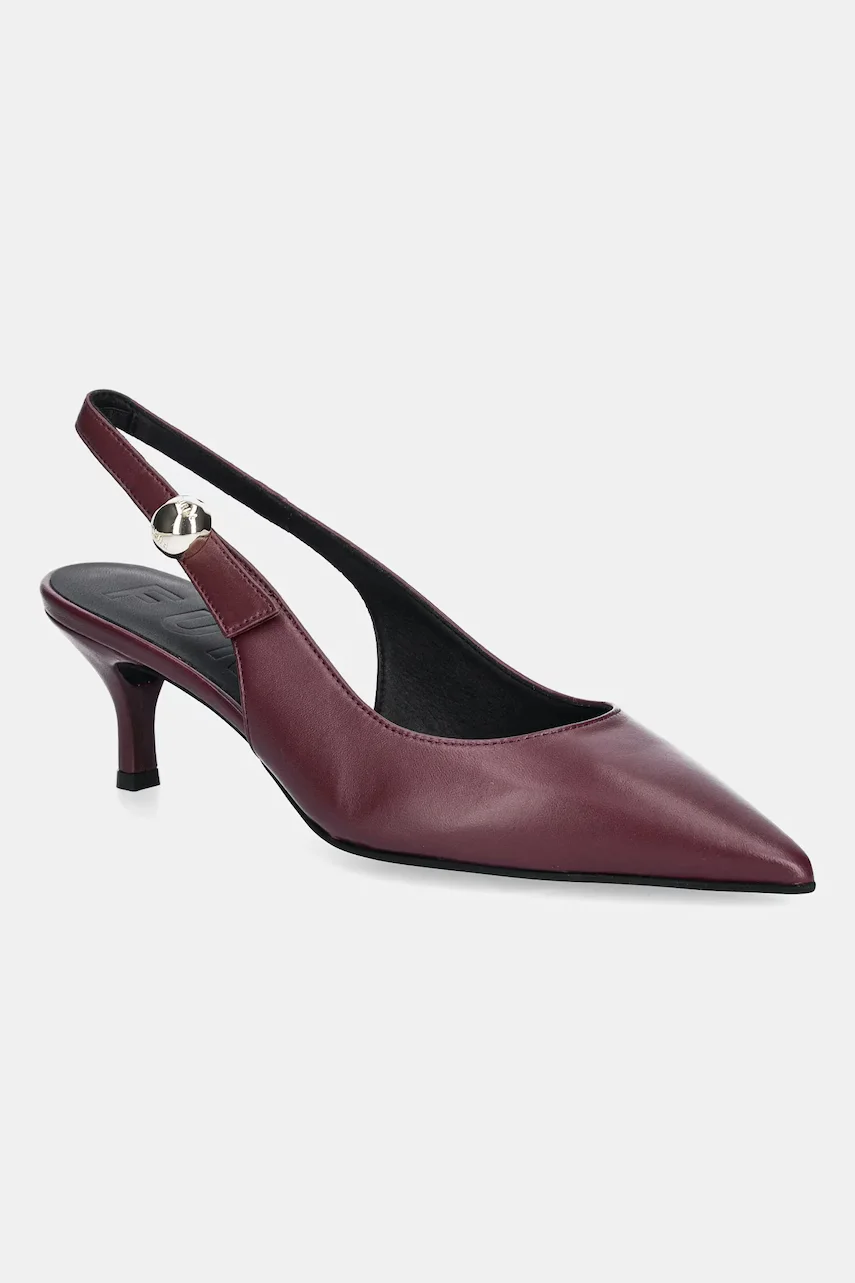 Furla Кожени обувки с тънък ток Sfera Slingback