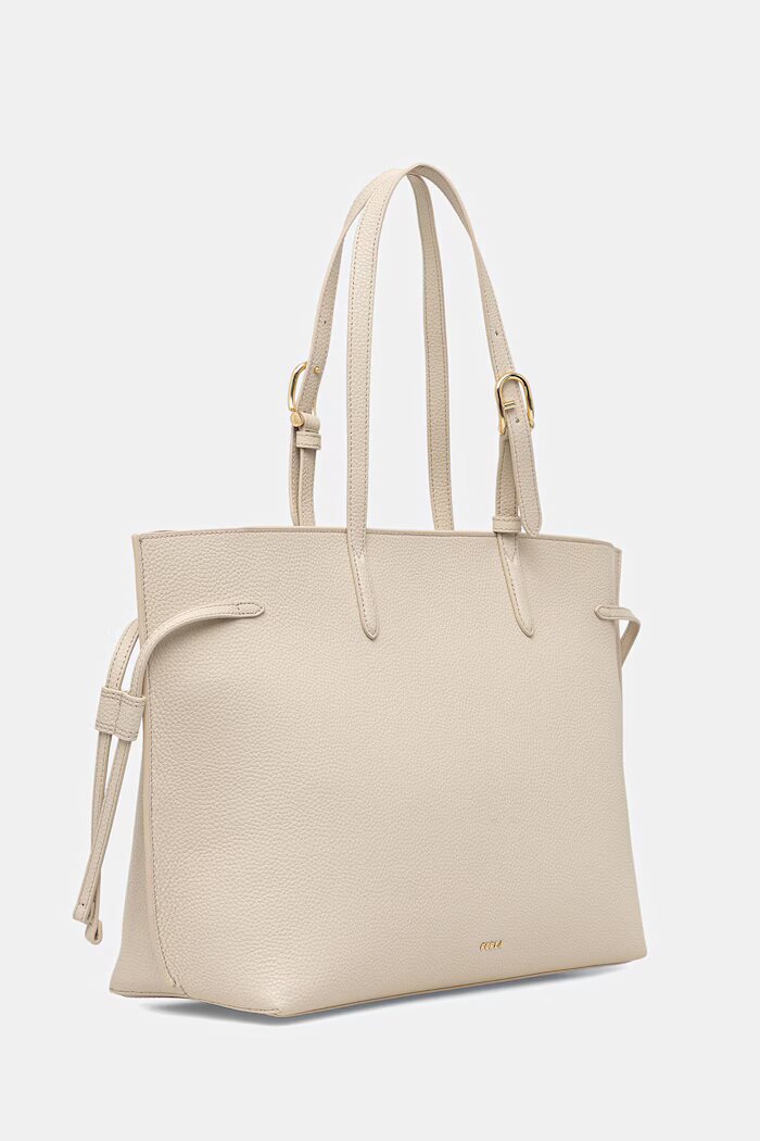 Furla шопинг чанта дамска от кожа бежова WB02059 BX4329 4915S