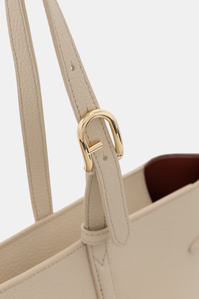 Furla шопинг чанта дамска от кожа бежова WB02059 BX4329 4915S