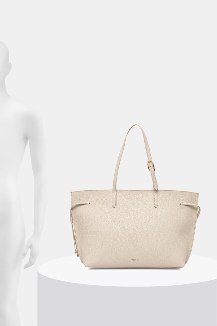 Furla шопинг чанта дамска от кожа бежова WB02059 BX4329 4915S