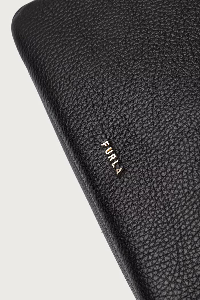 Furla шопинг чанта дамска от кожа Nuvola M Tote черна WB02020.HSF000.O6000