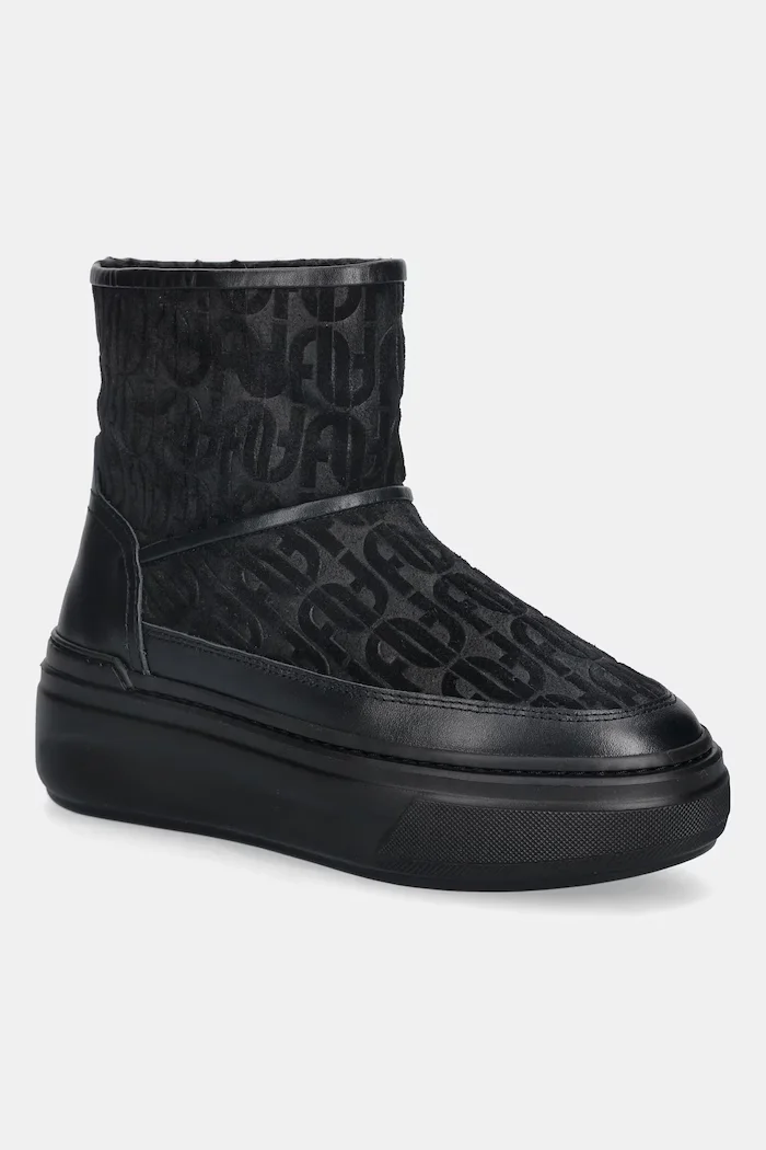 Furla Велурени апрески Nuage Snow Boot в черно YK29NUA BX4215 O6000