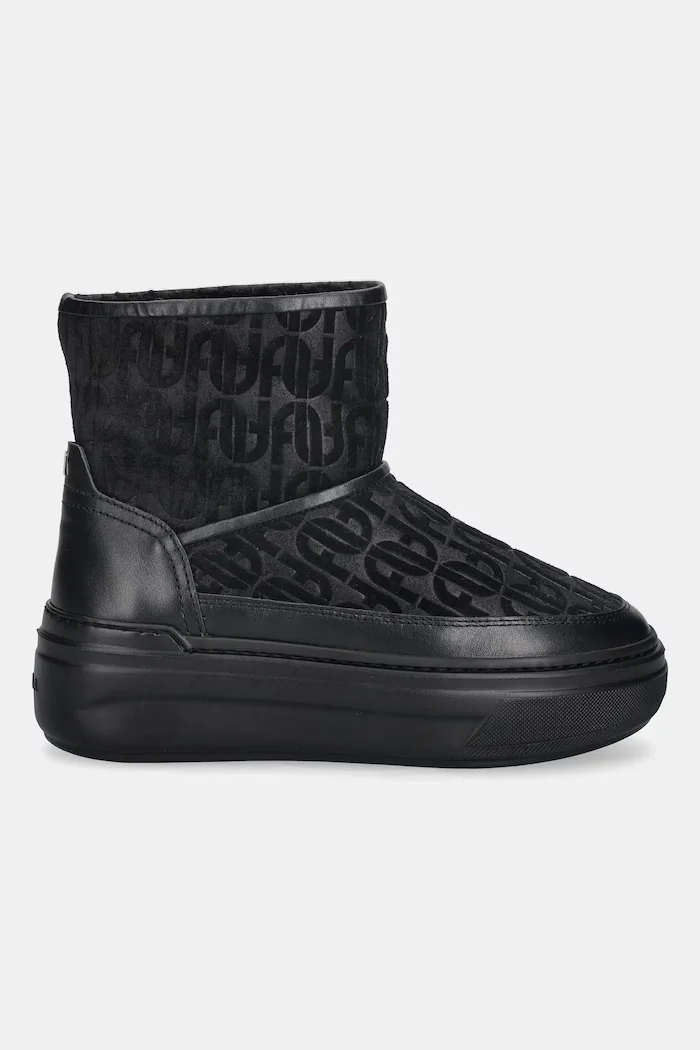 Furla Велурени апрески Nuage Snow Boot в черно YK29NUA BX4215 O6000