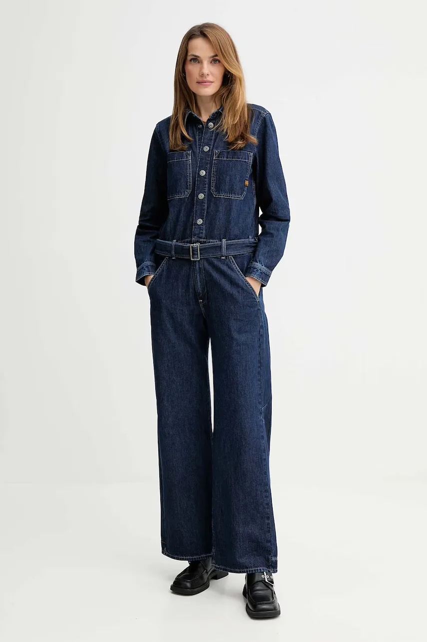 G-STAR Дънков гащеризон Belted 3D Loose