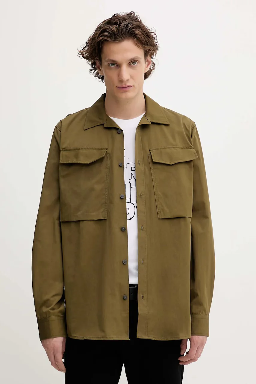 G-STAR Памучна риза Cargo Pocket Regular