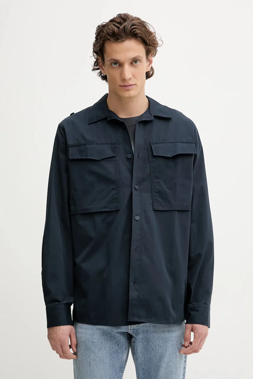 G-STAR Памучна риза Cargo Pocket Regular